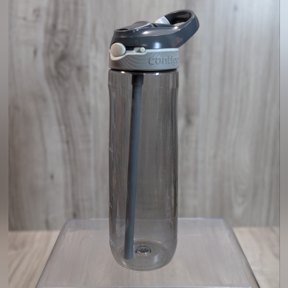 CONTIGO ASHLAND 24OZ SCUBA Water Bottle Gray Tonal With Lock